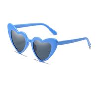 KTUCN Gafas de sol con forma de corazón grande para mujer, estilo vintage, c