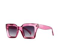 KTUCN Gafas de sol de exterior con remaches de moda estilo retro, protección UV400, C6 pur