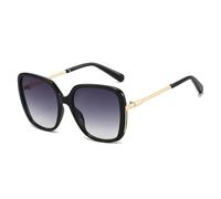 KTUCN Gafas de sol de moda coloridas para mujer, estilo retro con degradado UV400, gafas de sol azules y verdes