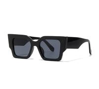 KTUCN Gafas de sol de mujer estilo vintage, gafas de sol UV400, negras, BH01