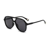 KTUCN Gafas de sol femeninas Retro Shades, estilo vintage, UV400, negras, BH01