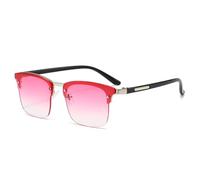 KTUCN Gafas de sol para hombre y mujer, gafas de sol poligonales retro, gafa