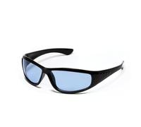 KTUCN Gafas de sol plateadas Y2K, color hueco, sentido del futuro de la tecnología, chicas guapas, internet rojo, cantado