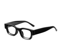 KTUCN Gafas de sol polarizadas vintage, montura de gafas de moda con filtro de luz azul, negras transparentes,