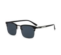 KTUCN Gafas de sol poligonales retro para hombre y mujer, estilo vintage, rectangulares, 1137 mm