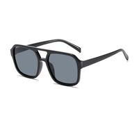 KTUCN Gafas de sol redondas con montura de PC para mujer y hombre, gafas de