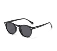 KTUCN Gafas de sol redondas polarizadas para mujer y hombre, lentes color té, gafas de sol vintage para conducir al aire libre