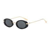 KTUCN Gafas de sol redondas vintage para mujer y hombre, gafas de sol circul