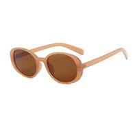 KTUCN Gafas de sol retro ovaladas pequeñas para mujer, estilo clásico, ideales para viajar y conducir en verano