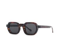 KTUCN Gafas de sol retro para mujer, gafas de sol para hombre, protección UV400, estampado de leopardo, BH01
