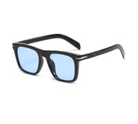 KTUCN Gafas de sol vintage para hombre con filtro de luz azul, diseño degradado, ideales para conducir.