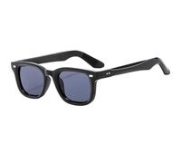 KTUCN Gafas de sol vintage para mujer y hombre, color océano, con remaches r