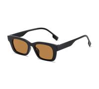 KTUCN Gafas de sol vintage para mujer y hombre, gafas de sol rectangulares,
