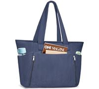 KTUEOV Bolso Mujer Grande, Tote Bag de Pana Bolsos Universidad Mujer para Portatil 15.6 Pulgadas Ligero Handbags Bolso Shopper Casual para Viaje, Trabajo, Universitarias