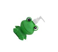 KTUXZCI Adorable botella de loción con dibujos animados, botella de champú, divertido y práctico dispensador de jabón, bomba fácil de decorar para baños, Rana