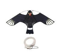 KTUXZCI Espantapájaros para Jardines con una Impresionante Cometa de águila | exteriores para pájaros de jardín. Cometa de águila grande para niños y adultos: enorme y realista, muy fácil de volar.