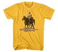 KTVB0A Conan The Barbarian Horse Back Riding Men's T Tshirts Camisetas y Tops Medieval Schwarzenegger Top(XX-Large)
