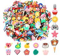 ktxaby 120 piezas de decoración para lápices, bonitos clips de lápiz, dijes para bolígrafos a granel, bonitos accesorios para lápiz, premios de premios, regalo para estudiantes de regreso a clases