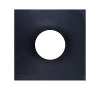 KU-150 25 x 25 cm Collar de sellado flexible de caucho EPDM para tuberías y cables con un diámetro de 120 - 170 mm Manguito de tubo Pasaje de techo