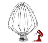 KUABIZ Accesorio Para KitchenAid, Batidor Profesional De Espuma Para KitchenAid Serie Artisan 4.5-5 Quart, Batidor De Acero Inoxidable, Accesorio Para Hornear