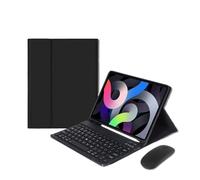 kuaijiexiaopu Detachable Keyboard Leather Protective Case with Pen Slot, Soft Shell Suitable for Samsung Galaxy Tab A7 10.4 inch/T500-T505 2020 Universal(Black+Keyboard+Mouse)
