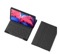 kuaijiexiaopu Detachable Keyboard Leather Tablet Protective Case Suitable for Samsung Galaxy Tab S10 Plus/S9FEplus-12.4 inch-2023(Black+Keyboard)