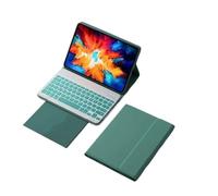 kuaijiexiaopu Detachable Keyboard Tablet Leather Case Suitable for Huawei Matepad 11 Inch 2021-2023(Backlit Keyboard+Dark Green)