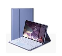 kuaijiexiaopu For Amazon Fire HD 10 2021 10.1 Pulgadas, TouchPad Funda de Teclado inalámbrico Bluetooth Keyboard Mouse for Amazon Fire HD 10 Más(Purple Touchpad)