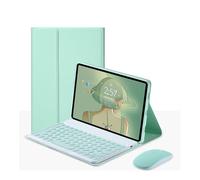 kuaijiexiaopu For Amazon Fire HD 10 2021 10.1 Pulgadas, TouchPad Funda de Teclado inalámbrico Bluetooth Keyboard Mouse for Amazon Fire HD 10 Más(Green Mouse)