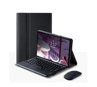 kuaijiexiaopu For Amazon Fire HD 10 2021 10.1 Pulgadas, TouchPad Funda de Teclado inalámbrico Bluetooth Keyboard Mouse for Amazon Fire HD 10 Más(Black Touchpad Mouse)