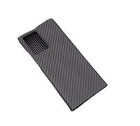 kuaijiexiaopu fubdas, Funda de Fibra de Carbono for teléfono con Orificio Fino y anticaídas Compatible con Samsung Galaxy Note 20 Ultra(Black (Big Hole))