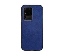 kuaijiexiaopu fubdas, Funda Trasera de Silicona PC+TPU for teléfono, de Piel de Ante Natural, Compatible con Samsung Galaxy Note 20 Ultra S21 Plus FE 5G(Azul,S21 FE)