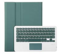 kuaijiexiaopu Funda de Teclado táctil Desmontable, Funda Protectora de Cuero con Tapa Compatible con Lenovo M10 3.ª generación de 10,1 Pulgadas TB-328FU(Dark Green)