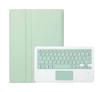 kuaijiexiaopu Funda de Teclado táctil Desmontable, Funda Protectora de Cuero con Tapa Compatible con Lenovo M10 Plus de 10,6 Pulgadas (3.ª generación, TB-125FU)(Mint Green)