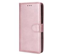 kuaijiexiaopu Fundas Luxury Flip Leather Wallet Cover Holder Slots Stand Phone Bag Compatible with iPhone 16 Pro MAX 6.9 Inch(Rose Gold)