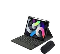 kuaijiexiaopu Silicone+Leather Protective Case with Pen Slot, Detachable Keyboard Suitable for Huawei matePad 11.5S/11.5/Air 11.5 Inch(Black+Touch Keyboard+Mouse)