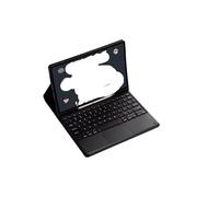 kuaijiexiaopu Tablet Protective Case with Keyboard and Mouse Set Suitable for iPad Pro 13 Inches 2024(Square Touch Keyboard+Black)