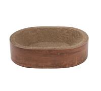 KUAIYIJU 1 juego de tabla de rascar de cartón corrugado desmontable para gatos, rascador para gatos, juguete para moler gatos