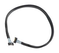 KUAIYIJU Cable extensor profesional 8i 74P a 2 x SFF 8654 4I MCI0 8i macho a SFF8654 macho 50/70 cm