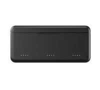 KUAIYIJU Caja de almacenamiento de carga rápida para baterías de cámara Action4 con capacidad para 3 ranuras con indicadores de alimentación