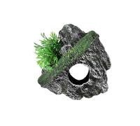 KUAIYIJU Decoración de cueva sagrada para acuarios, terrarios, camarones, cavernas, adornos de piedra
