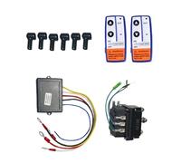 KUAIYIJU Eficiente juego de conexión de cableado de relés de cabrestante de 250 A 12 V para energía fiable en entornos hostiles para uso en automóviles
