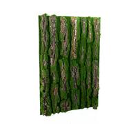 KUAIYIJU Panel de fondo de corteza natural seguro con musgo artificial para hábitats de reptiles y terrarios domésticos y a prueba de moho