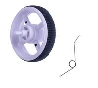 KUAIYIJU polea rodillo rueda ratón juego muelles precargados para gprox superlight Accesorios ratón juego reemplazables mouse rueda para gprox superlight