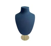 KUAIYIJU Soporte para collar con diseño de retrato, maniquí, soporte de exhibición de joyas, soporte para colgar en el cuello, accesorios de fotografía