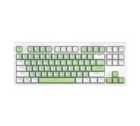 KUAIYIJU Teclado mecánico retroiluminado LED para oficina en casa, teclados con cable, 87/108 teclas, teclado de oficina para PC y gamers de escritorio