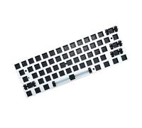 KUAIYIJU Teclado personalizable con cable de 61 teclas para juegos con funcionalidad de chip de control de 32 bits, teclado mecánico