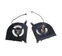 KUAIYIJU Ventilador de refrigeración de CPU GPU para 15G, 15P, 17G, 17P, RX5G, RX7G, RP77, DFSCK22D05883Q, DFSCM22716392Q, pieza de repuesto
