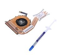 KUAIYIJU Ventilador de refrigeración eficiente para portátil con disipador de calor para portátil Carbon 1st de alto rendimiento, pieza de reparación