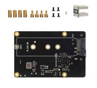 KUAIYIJU X872 USB3.0 NVMe Adaptador de disco sólido Placa de expansión de velocidad rápida para computadora soporta varios tamaños con LED